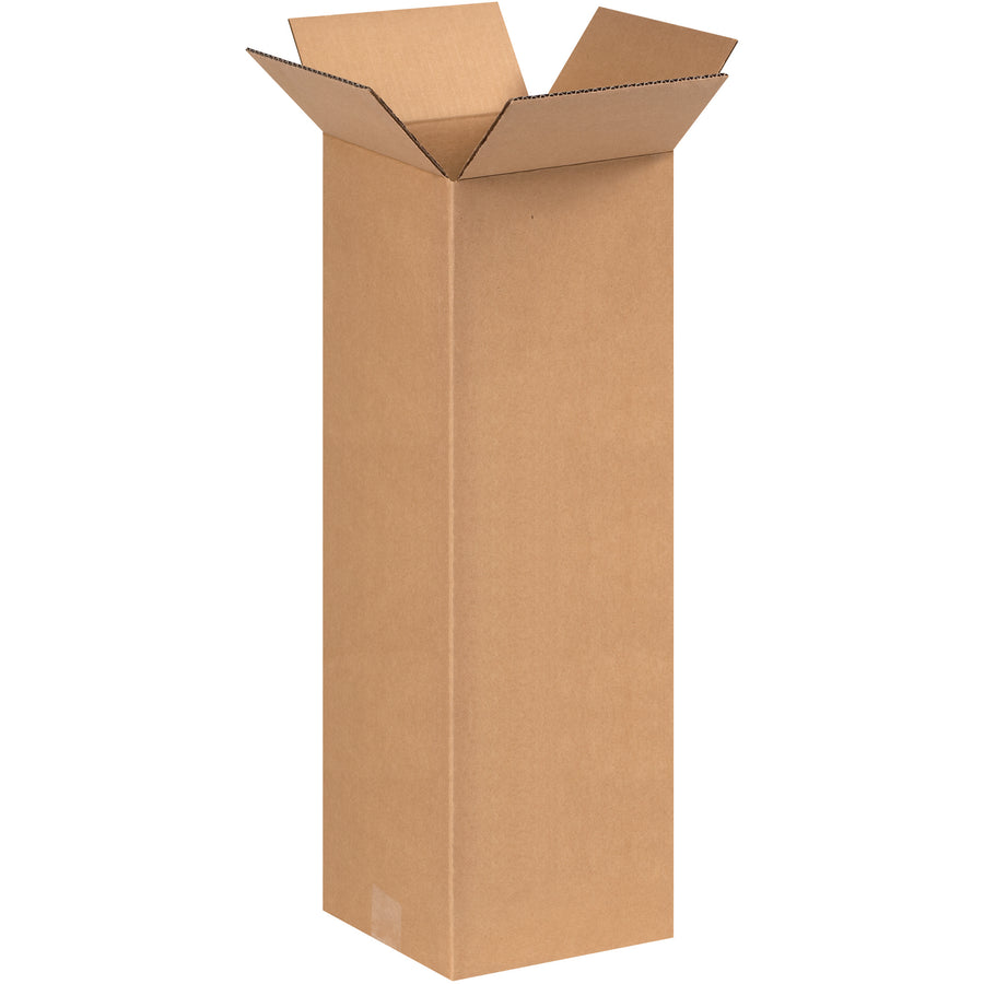 ECT-32 kraft corrugated boxes in 8" √ó 8" √ó 24" dimensions‚purpose-built for shipping tall items like trophies, shelving, and fishing rods. Strong single-wall construction with end-loading design for fast, efficient packing. Sold and shipped flat in bundles of 25 to maximize your storage and freight efficiency.