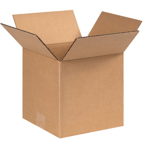 Ship odd-shaped and cylindrical products with confidence using these ECT-32 kraft corrugated cube boxes. Each 8" x 8" x 8" box features robust single-wall construction rated for reliable stacking performance. Buy in bundles of 25 units and reduce per-unit costs while maximizing warehouse efficiency.