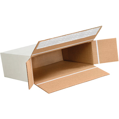 Engineered for maximum warehouse efficiency, these 9.25" x 3" x 6.75" self seal side loading corrugated boxes feature ECT-32 single wall construction with proven stacking strength. Ships flat in bundles of 25 to reduce storage footprint and freight costs. Industry-standard performance you can rely on for fast order fulfillment.