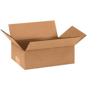 Ship smarter with 9x6x3 corrugated boxes built from ECT-32 single wall kraft material–ideal for shallow, lightweight products like apparel, books, and artwork. These shipping cartons arrive flat-packed (25 per bundle) to maximize your warehouse storage and minimize freight spend without sacrificing durability.