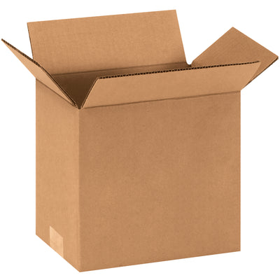 ECT-32 single wall kraft corrugated boxes sized 9" x 6" x 9" deliver reliable strength for mid-sized shipments and storage. Sold in bundles of 25 and ship flat to cut warehouse footprint and freight costs. The go-to corrugated solution for warehouse managers seeking volume savings.