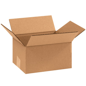 ECT-32 single wall kraft corrugated boxes sized 9"  7"  5" deliver reliable standard-strength performance for small to mid-size items. Sold as a convenient bundle of 25 units, these recyclable cardboard shipping cartons maximize warehouse efficiency while reducing per-unit costs. Ideal for e-commerce, fulfillment centers, and direct shipping operations.