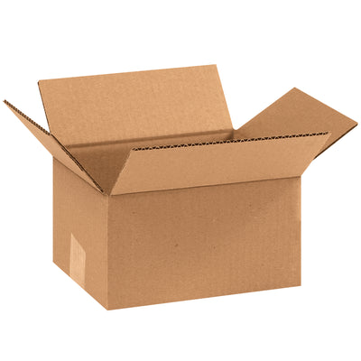 ECT-32 single wall kraft corrugated boxes sized 9"  7"  5" deliver reliable standard-strength performance for small to mid-size items. Sold as a convenient bundle of 25 units, these recyclable cardboard shipping cartons maximize warehouse efficiency while reducing per-unit costs. Ideal for e-commerce, fulfillment centers, and direct shipping operations.