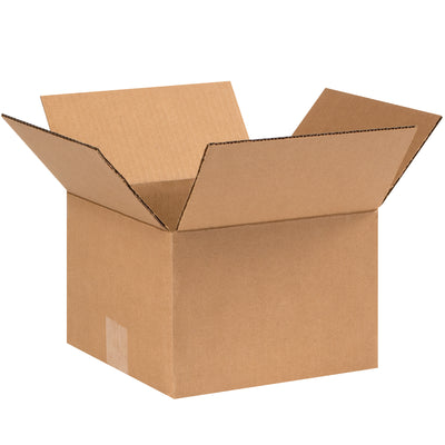 Industrial-grade 9x9x6" corrugated boxes with ECT-32 single-wall construction deliver reliable stacking performance and crush resistance for high-volume shipping operations. Sold in bundles of 25 kraft cartons, these brown cardboard shipping boxes optimize freight efficiency while keeping per-unit costs low. 100% recyclable kraft material supports sustainable packaging practices.