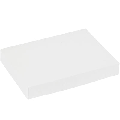 11.5x8.5x1.6" White Apparel Boxes Recycled Fibreboard Case of 100
