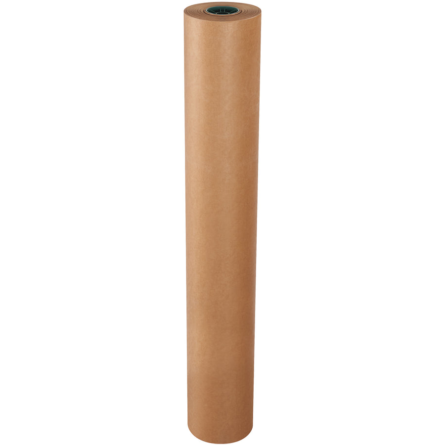 Prevent costly load shifts and product damage with our 48" x 425' anti-slip pallet paper roll. This durable 75# kraft paper features a long-lasting anti-slip treatment that keeps palletized items secure throughout transit. 100% recyclable and non-toxic–engineered for cost-effective, compliant shipping.