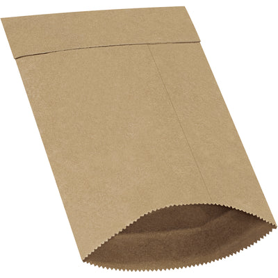 Professional kraft padded mailers sized 8" x 4" with expandable fiber padding that absorbs shock during handling. Puncture and moisture resistant construction eliminates the need for additional cushioning materials. Sold as a case of 500 for e-commerce businesses shipping small to medium items.