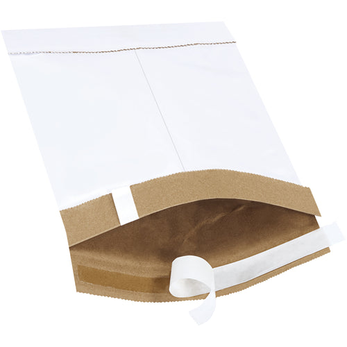 Protect your shipments with these professional-grade 6x10 white padded mailers featuring natural rubber self-seal adhesive and puncture-resistant fiber padding. Absorb shock automatically as packages are handled‚no additional cushioning required. Sold by the case of 250.