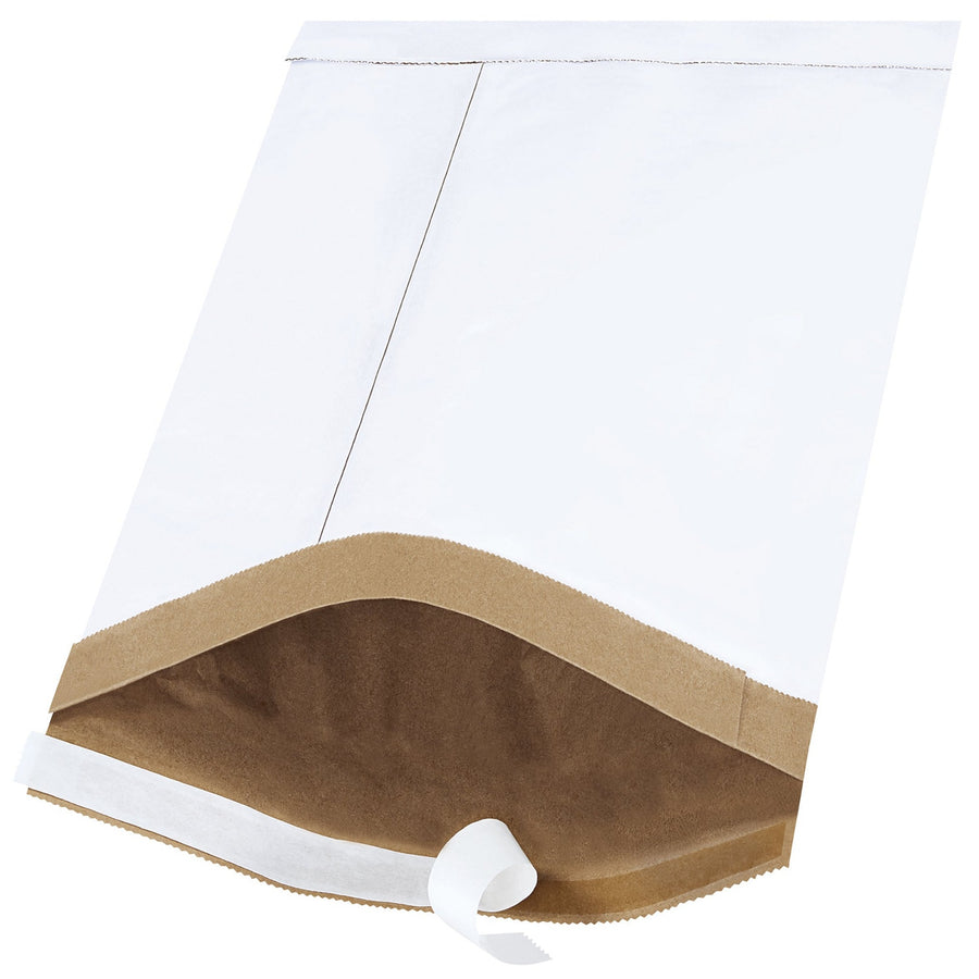 8.5x14.5 #3 White Self-Seal Padded Mailers 25-Pack B806WSS25PK - alias listing