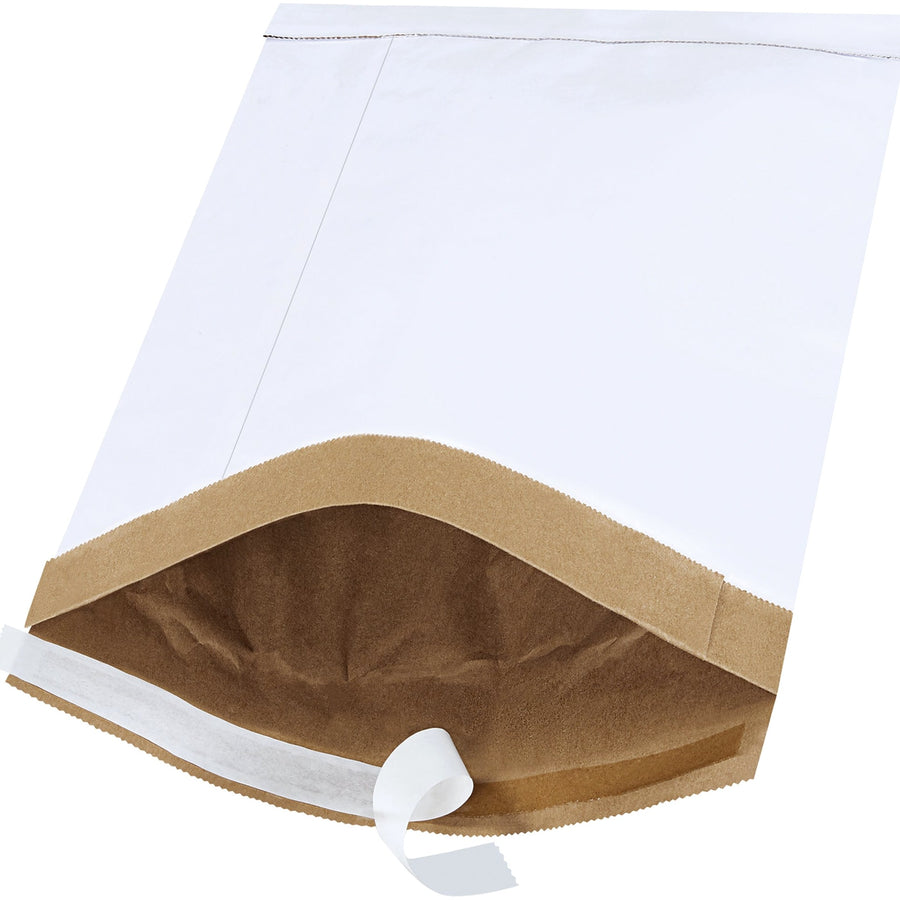 9.5x14.5 #4 White Self-Seal Padded Mailers 100/Case B807WSS - alias listing