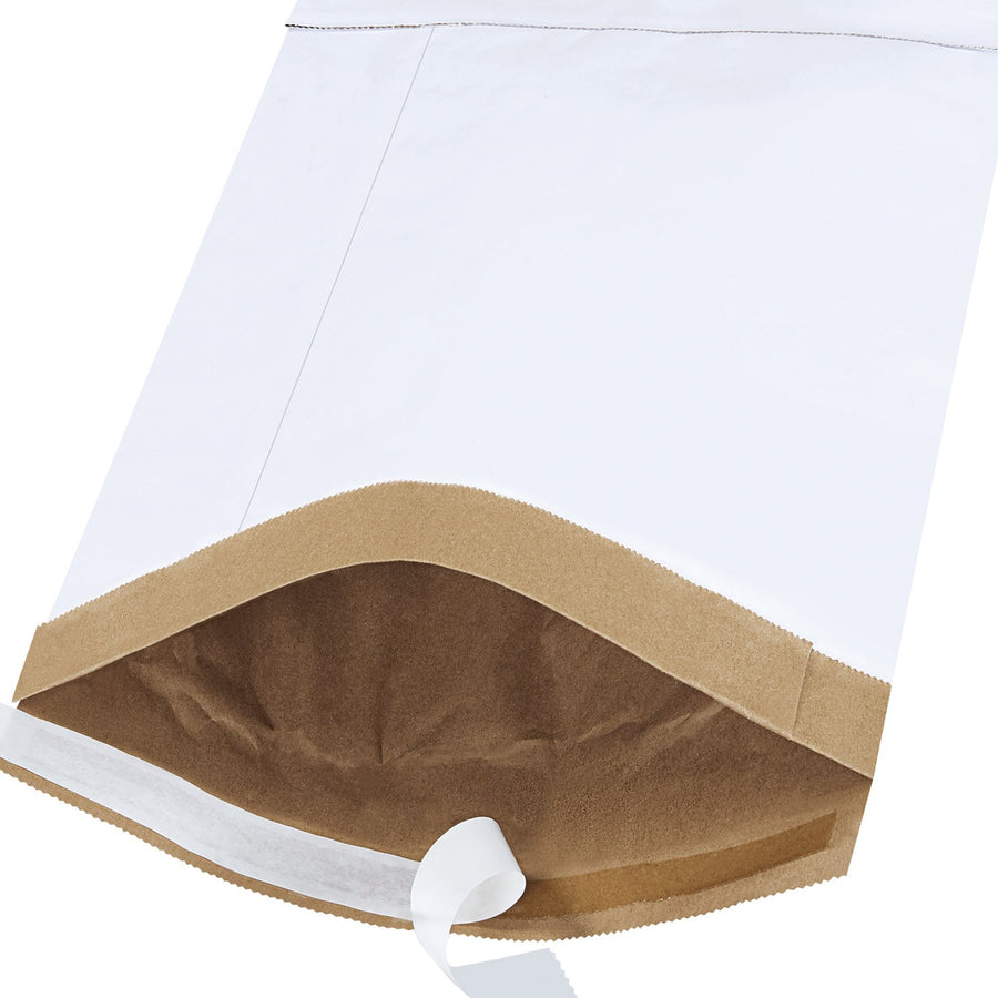 9.5x14.5 #4 White Self-Seal Padded Mailers 25-Pack B807WSS25PK - alias listing
