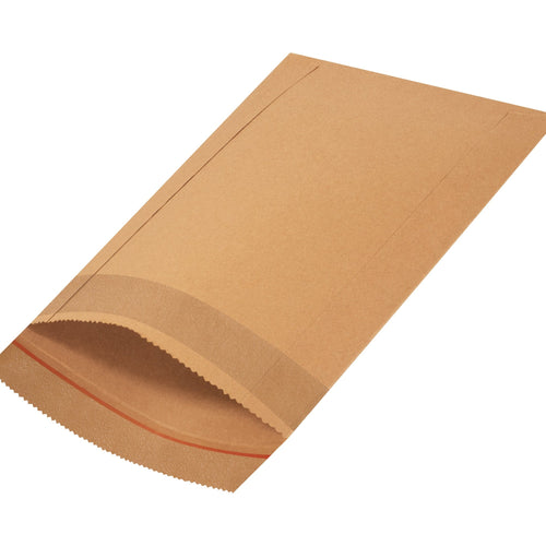 9.5x13 Kraft Self-Seal Rigid Mailers 200/Case B823 - alias listing