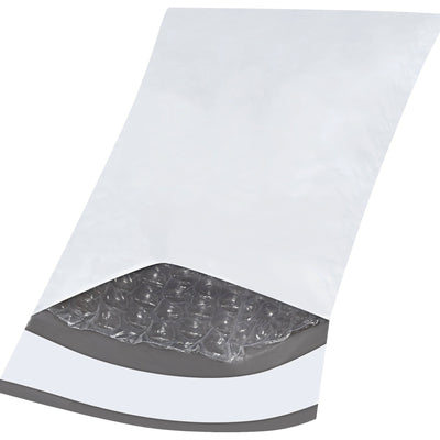 8x4 #000 White Self-Seal Bubble Mailers 500/Case B828 - alias listing