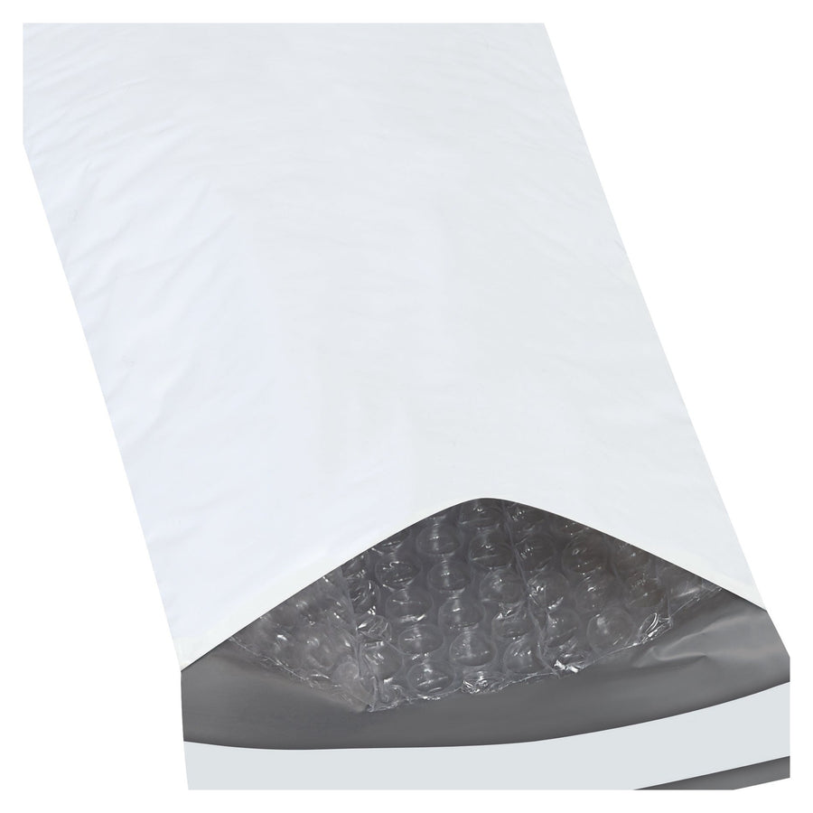 10x5 #00 2 Mil White Self-Seal Bubble Mailers 250/Case B829 - alias listing
