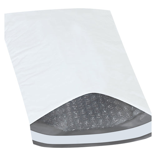 6.5x10 White Self-Seal Bubble-Lined Poly Padded Mailers 250/Case B831