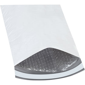Ship fragile items with confidence using these 12x8.5" bubble lined poly mailers featuring 3/16" air bubble cushioning and durable 2 mil polyethylene construction. Each 25-pack includes peel-and-seal closure for fast, secure sealing with zero additional materials. Moisture, tear, and tamper resistant–the professional choice for e-commerce packers and high-volume shippers.