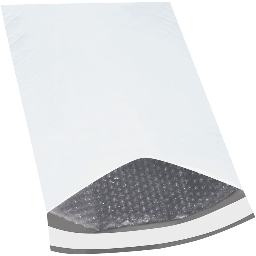 Professional-grade 19" x 12.5" poly bubble mailers engineered for e-commerce shippers moving fragile goods. 2-mil polyethylene exterior with 3/16" bubble lining delivers reliable shock protection, while the peel-and-seal closure ensures tamper-evident, moisture-resistant delivery. Case of 50 mailers‚ready to pack today.