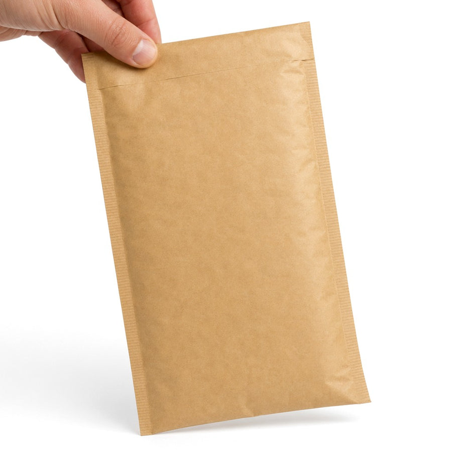 6x10 #0 Kraft Self-Seal Bubble Mailers 100-Pack B843SS - alias listing