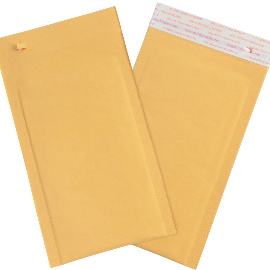 4x8 #000 Kraft Self-Seal Tear Strip Bubble Mailers 250/Case B851SSRTT - alias listing