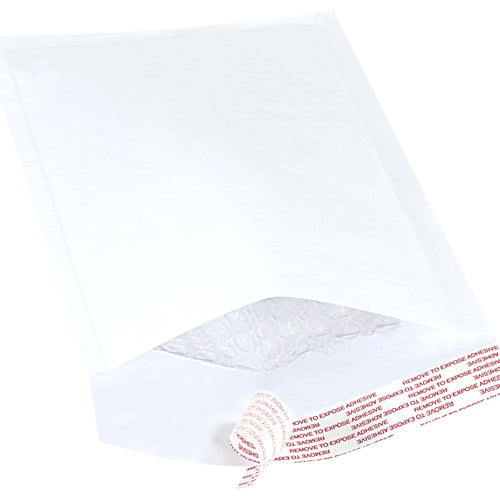 10x5 #00 White Self-Seal Bubble Mailers 250/Case B852WSS - alias listing