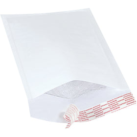 Ship fragile items with confidence using these 5x10" white self-seal bubble mailers. Each mailer features 3/16" bubble lining for reliable shock protection and a peel-and-stick closure that seals instantly and shows tampering. Perfect for e-commerce packers handling lightweight to medium products in bulk.