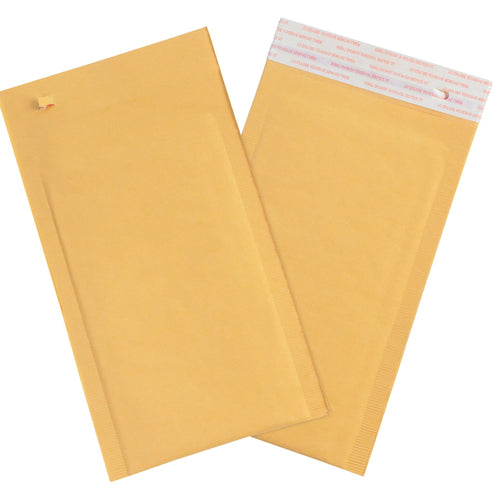 6x10 #0 Kraft Self-Seal Tear Strip Bubble Mailers 250/Case B853SSTT - alias listing