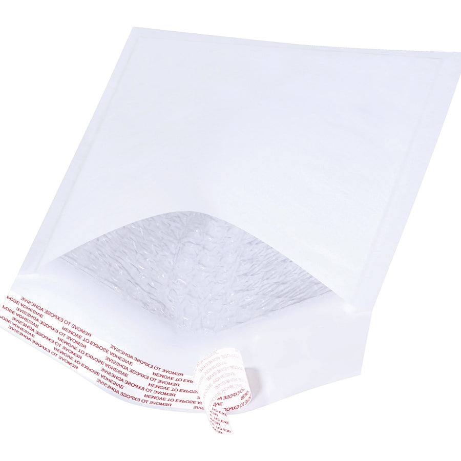 10x6 #0 White Self-Seal Bubble Mailers 250/Case B853WSS - alias listing