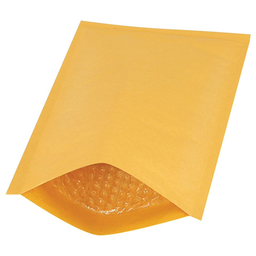 12x7.25 #1 Kraft Self-Seal Bubble Mailers 100/Case B854 - alias listing