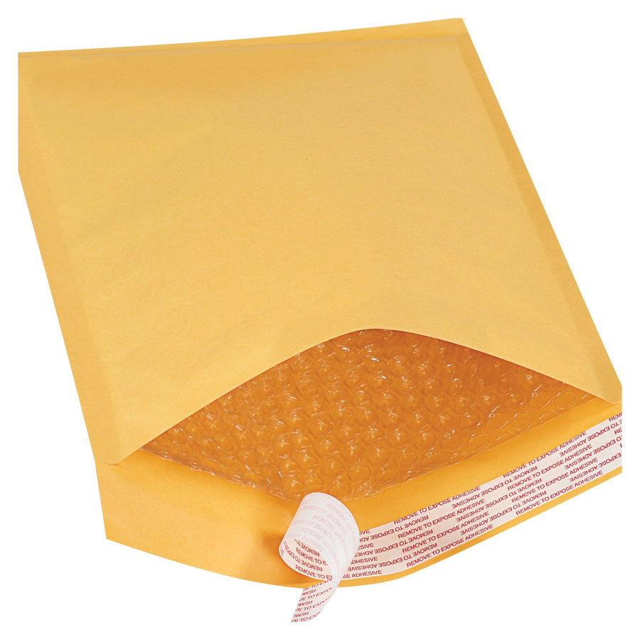 12x8.5 #2 Kraft Self-Seal Bubble Mailers 100/Case B855SS - alias listing