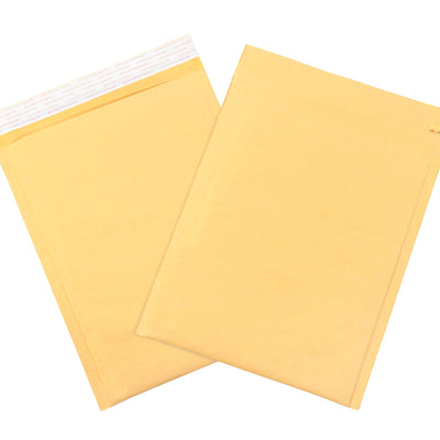 12x8.5 #2 Kraft Self-Seal Tear Strip Bubble Mailers 100/Case B855SSTT - alias listing