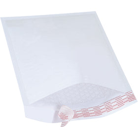 Ship fragile items safely with our 8.5x12 white self-seal bubble mailers. Each case includes 100 mailers featuring 3/16" bubble cushioning and pressure-activated peel-and-stick closure for quick, secure sealing. Perfect for e-commerce packers and small parcel shippers.