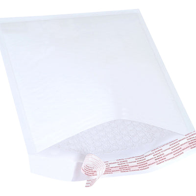 8.5x12 #2 White Self-Seal Bubble Mailers 25-Pack B855WSS25PK - alias listing