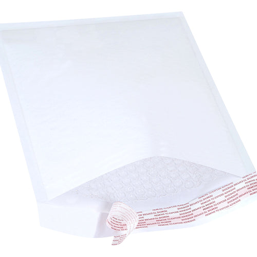 8.5x12 #2 White Self-Seal Bubble Mailers 25-Pack B855WSS25PK - alias listing