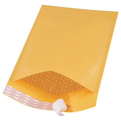 8.5x14.5 #3 Kraft Self-Seal Bubble Mailers 25-Pack B856SS25PK - alias listing