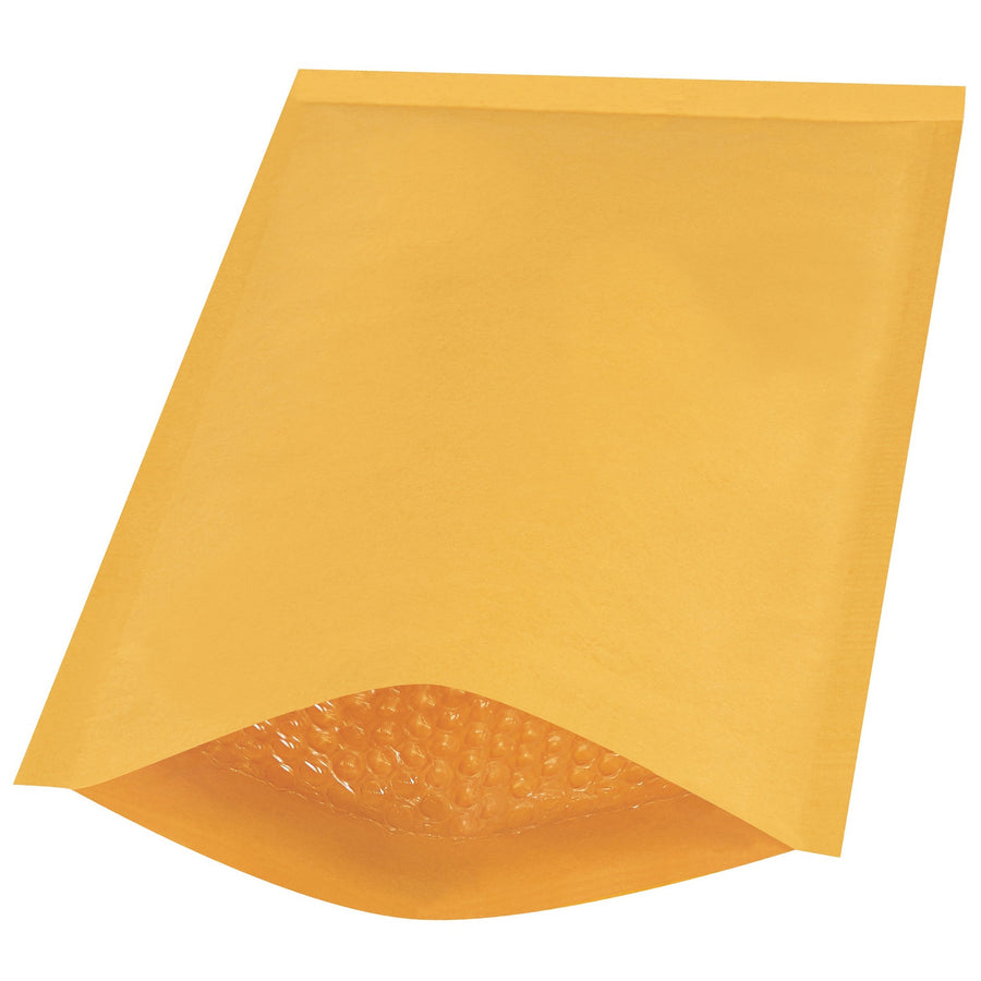 9.5x14.5 #4 Kraft Self-Seal Bubble Mailers 25-Pack B85725PK - alias listing