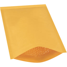 Professional-grade #4 kraft bubble mailers designed for e-commerce packers and fragile goods shippers. Each mailer features a 3/16" high-slip bubble lining for superior shock protection, recyclable kraft paper exterior, and heat-seal closure. Case of 25 provides cost-effective protection per shipment.