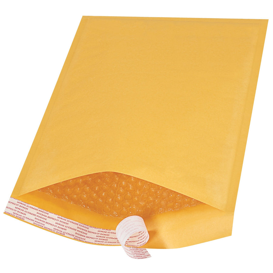 9.5x14.5 #4 Kraft Self-Seal Bubble Mailers 100/Case B857SS - alias listing
