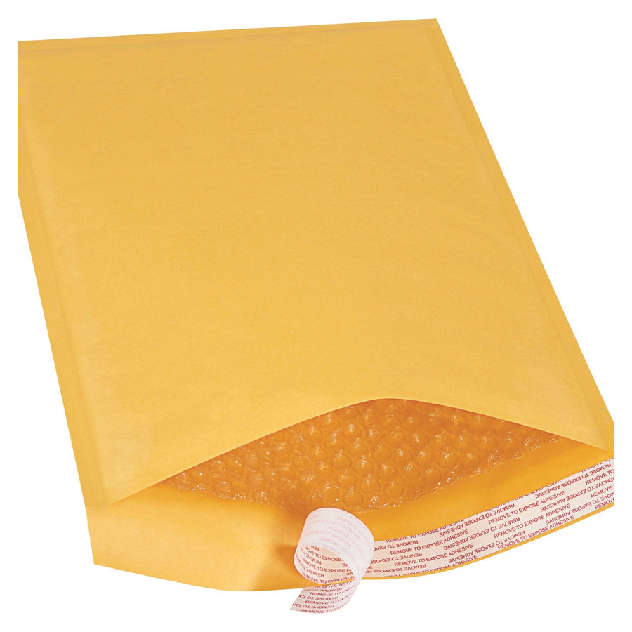 9.5x14.5 #4 Kraft Self-Seal Bubble Mailers 70/Case B857SSR - alias listing