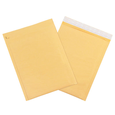 9.5x14.5 #4 Kraft Self-Seal Tear Strip Bubble Mailers 25-Pack B857SSTT25PK - alias listing