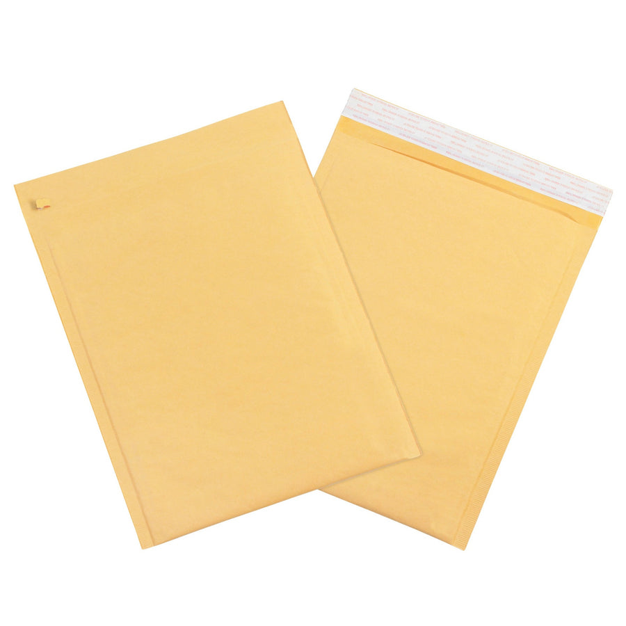 9.5x14.5 #4 Kraft Self-Seal Tear Strip Bubble Mailers 25-Pack B857SSTT25PK - alias listing