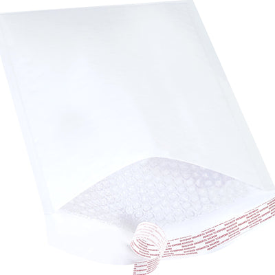9.5x14.5 #4 White Self-Seal Bubble Mailers 100/Case B857WSS - alias listing