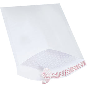 Packrift's 9.5x14.5" white self-seal bubble mailers deliver professional cushioned protection with a peel-and-stick closure that requires no tape or equipment. Each case includes 100 mailers with 3/16" bubble lining, ideal for fragile e-commerce shipments and small parcels. The tamper-evident design and clean white exterior ensure secure delivery and a branded unboxing experience.