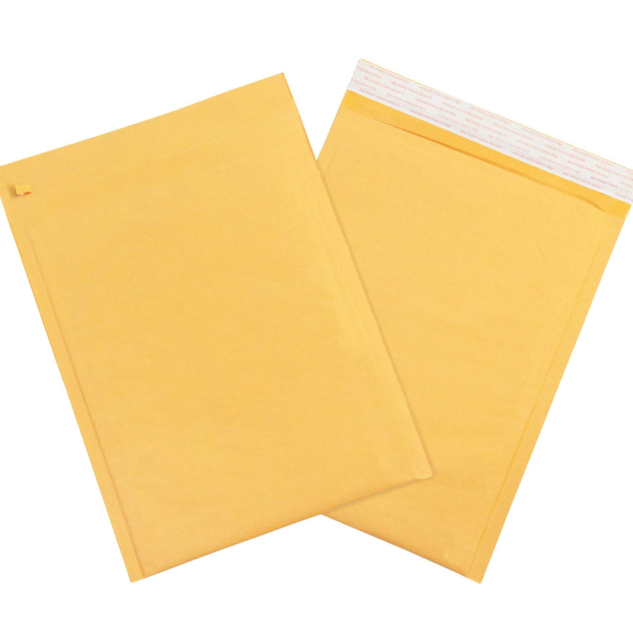 10.5x16 #5 Kraft Self-Seal Tear Strip Bubble Mailers 100-Pack B858SSTT - alias listing
