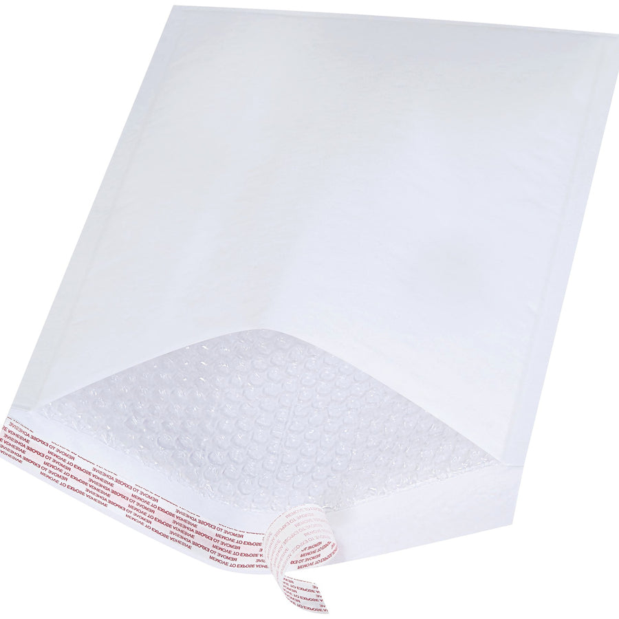 10.5x16 #5 White Self-Seal Bubble Mailers 100/Case B858WSS - alias listing