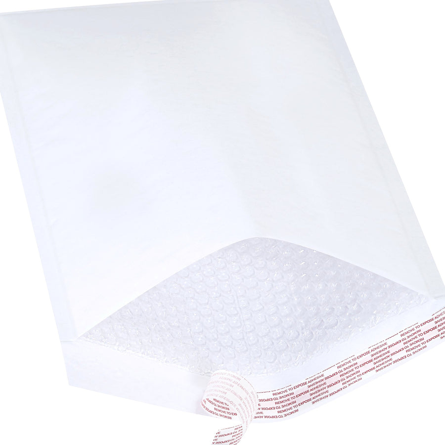 10.5x16 #5 White Self-Seal Bubble Mailers 25-Pack B858WSS25PK - alias listing