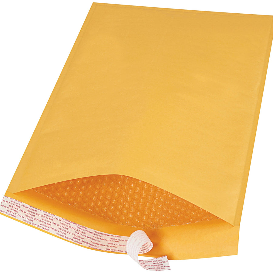19x12.5 #6 Kraft Self-Seal Bubble Mailers 25-Pack B859SSR - alias listing