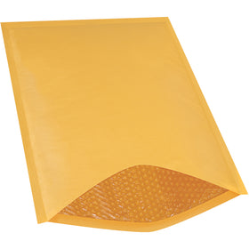 Ship fragile items with confidence using these professional-grade kraft heat-seal bubble mailers. Each case includes 25 mailers (20" x 14.25") featuring 3/16" high slip bubble cushioning, recycled kraft paper exterior, and multiple closure options (heat-seal, tape, or staple). Ideal for e-commerce packers and fragile goods shippers.