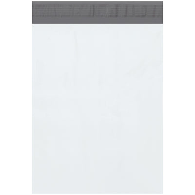 10x13 Self-Seal Poly Mailers 2.5 Mil White - 1000 Pack