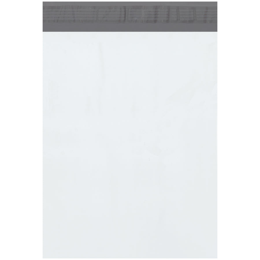 10x13 Self-Seal Poly Mailers 2.5 Mil White - 1000 Pack