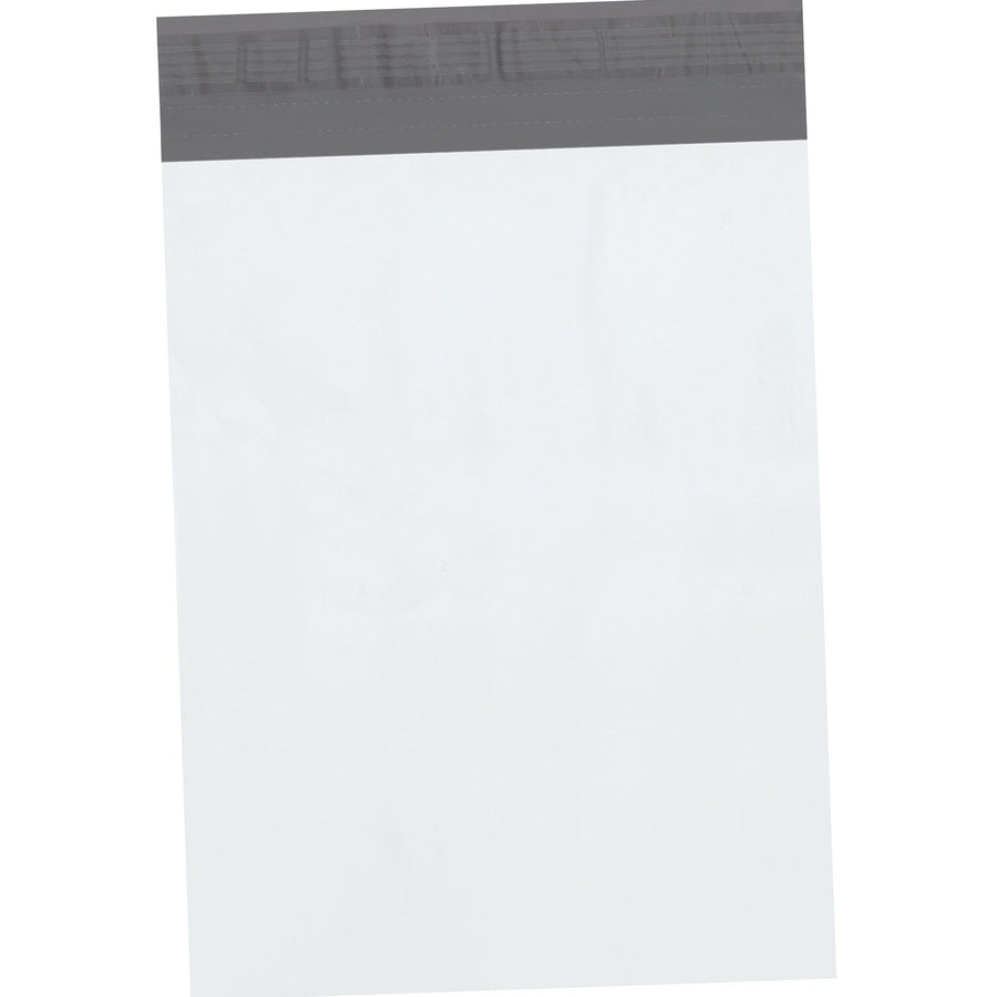 10x13 2.5 Mil White Self-Seal Tear Strip Poly Mailers 500/Case B874 - alias listing